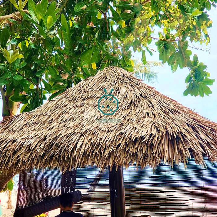 Philippines Borocay Beach Hotel Nylon Thatch Roof Mock Up Project